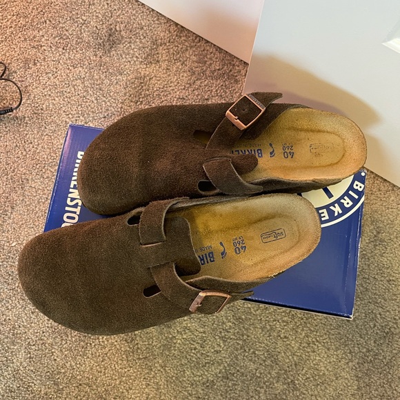 Birikenstock Boston Clogs (Mocca) - Picture 2 of 5